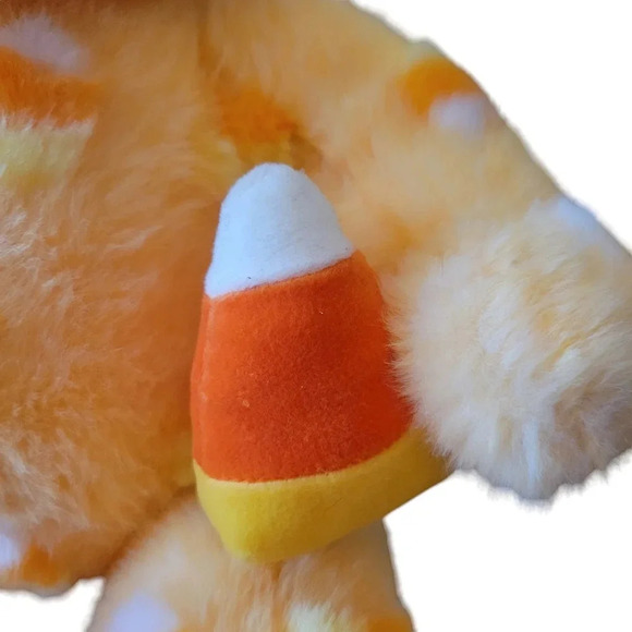 Build-a-Bear Halloween Candy Corn Bear w/ Accessory, Retired 18" - Picture 3 of 8